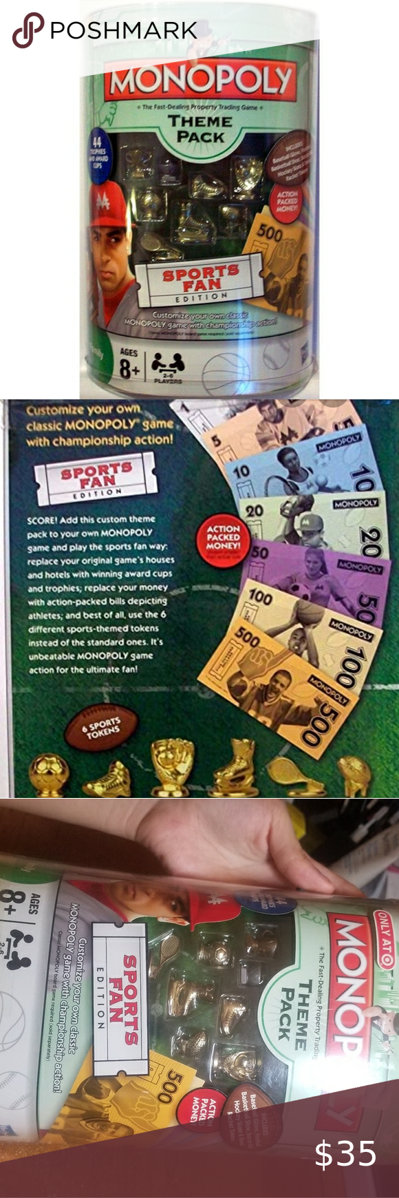instructions for monopoly championship edition money